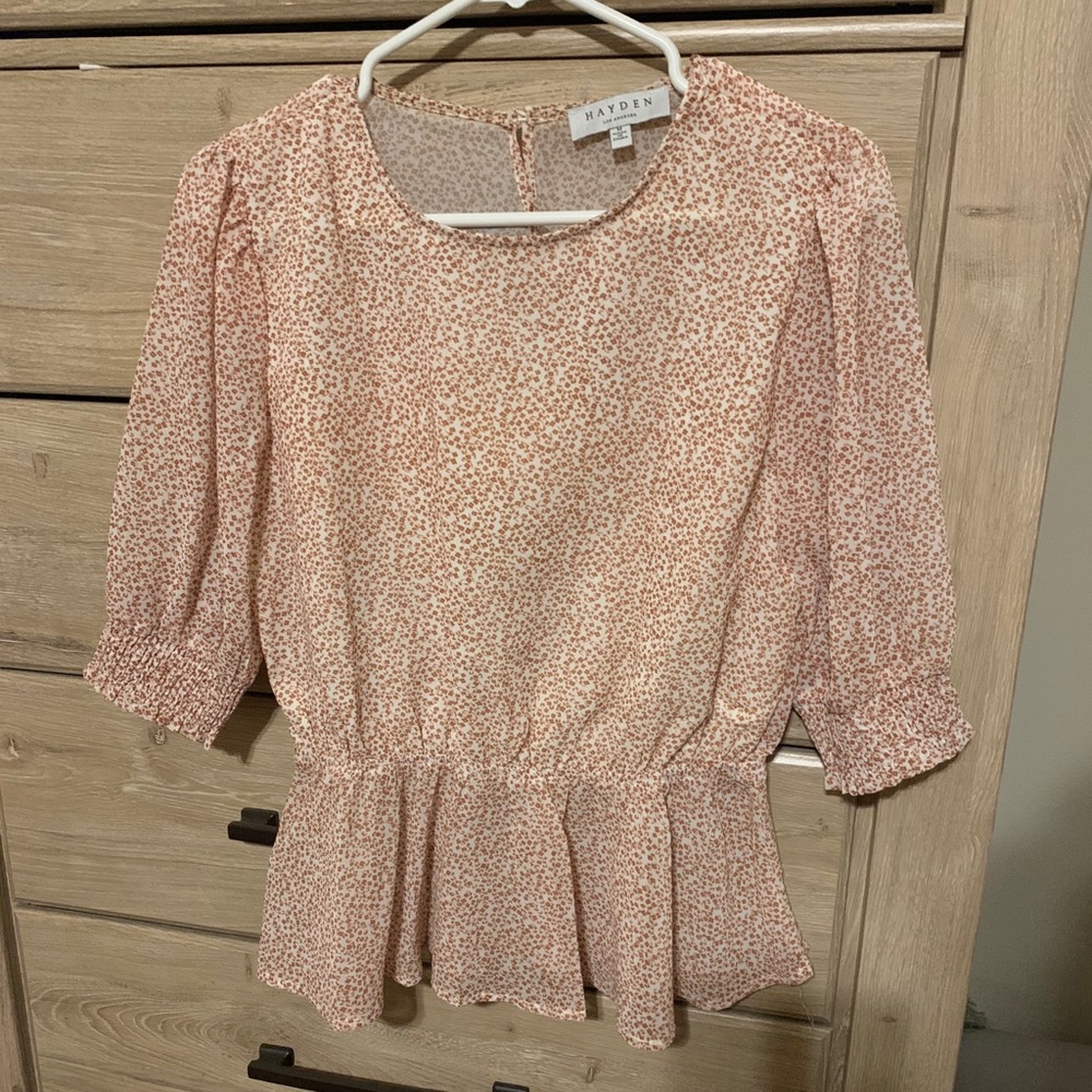 Peplum top